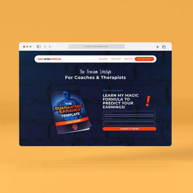 Jonny Hates Marketing - Mobile App Development project in Kettering